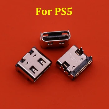 2-100 бр. Нов Конектор за Зареждане Micro USB C джак Type-C Конектор за Зарядно Устройство За конзолата PlayStation 5 Dualshock PS5