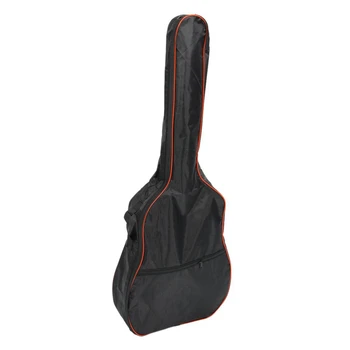 2 елемента 41-инчов класическа акустична китара, калъф за носене, чанта, презрамки 5 мм
