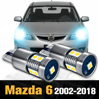2 елемента Canbus LED Габаритный Фенер Аксесоари За Ръчната Лампа За Mazda 6 GG GH GJ 2002-2018 2007 2008 2009 2010 2011 2012 2013 2014