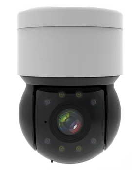 3MP 1296P SASHA APP Двоен Източник на Светлина Цветен Безжична PTZ IP Куполна Камера AI Humanoid Автоматично Следене на Дома за Сигурност, ВИДЕОНАБЛЮДЕНИЕ Монитор