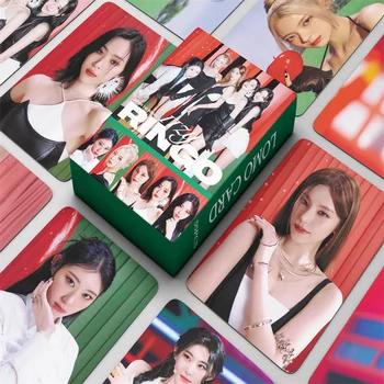 55 Картички /set ITZY Албум на RINGO LOMO Card Lia Shin Yu-jin Lee Chae-линг Yuna Фен Collection Подарък Картичка За печат Фотокарточек KPOP