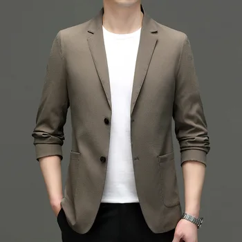5801 -2023мужской модерен случайни малък костюм мъжки корейската версия приталенного костюм 107jacket однотонная яке
