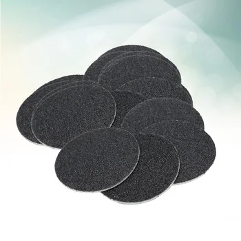 60 бр. черни на еднократни дискове за шкурка Автоматично преносимото устройство Blackriflecoffee за foot пилички