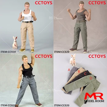 CCTOYS CC020 1/6 Мащаб Мъжки Бойни Панталони Гащеризон Модел на Облекла, Подходящи За 12-инчов Силна тя се изучава и изследва Фигурки на Войници от Body