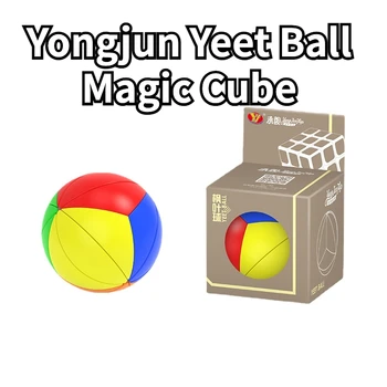 [Funcube] Yongjun Yeet Топка Magic Cube Yj Yeet Топка Cube Странна форма YJ Развитие на Образователна Играчка За Децата, с Кръгла Форма на куб