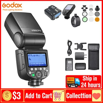 Godox V860III-C V860 III V860III-S V860III-N TTL HSS Светкавица Speedlite на Canon фотоапарати на Sony, Nikon, Fuji Olympus, Panasonic и Pentax