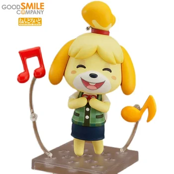 GoodSmile Оригинален Автентичен NENDOROID GSC 327 Shizue Animal Crossing Екшън Аниме Фигурка Кукла Модел Дисплей Събират Сладък Cosplay