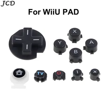 JCD Пълен Комплект Бутони за Подмяна на Комплекта За Wii U PAD Включване и ИЗКЛЮЧВАНЕ на храненето D-Pad ABXY Клавиш за контролера на Wii U GamePad