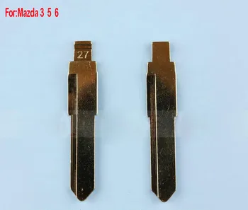 MAZ24 Подмяна на Откидного Нож Дистанционно Ключ Заготовка за автомобилни ключове Mazda M3 M5 M6 New M3 CX5 Axela (27 # 64 # 145 #)