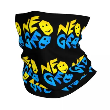 Аркадна игра, лого, Neo Geo, шарена кърпа, гамаши, Ветрозащитный шал на лицето, мъжки Дамски превръзка на главата, балаклава
