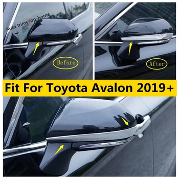 Вратата на Огледалото за Обратно виждане Ивица Знаменца Декоративна Накладки За Toyota Avalon 2019-2023 ABS Хромирани Аксесоари Екстериор