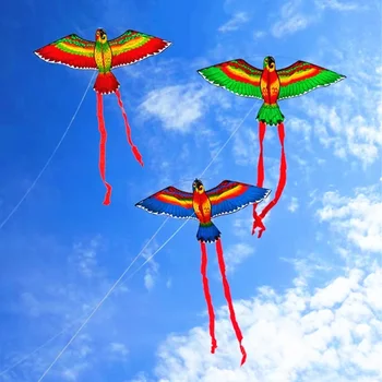 Въздушни змии Parrot flying toys for children на хвърчила reel weifang kites фабрика за играчки за улици от фолио професионални парапенты за уиндсърфинг power