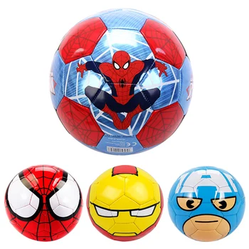 Герой на Marvel spiderman Железния Човек Детска градина Диаметър 15-18 см PVC Футболна топка 