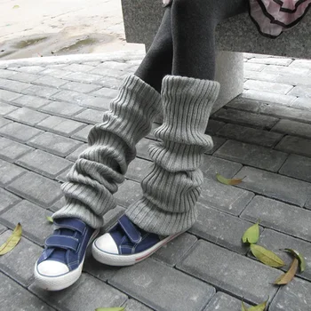 Дамски възли бели високи чорапи на ток 2023 Година на Издаване, нови топли гамаши с выдолбленным покритие, дългите гамаши за коленете на Boika Топка