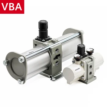 Клапан за повишаване на налягането на газа VBA air pressure помпа под налягане цилиндър на повишаване на налягането пневматичен цилиндър VBA10A 11A 20A 22A 40A 42A 43A -02 03 04