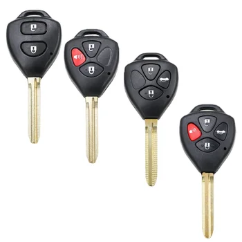Ключодържател с Дистанционно Управление Без Ключ и Подплата подходящ за Toyota Avalon Camry, Corolla Venza RAV4 Yaris Matrix