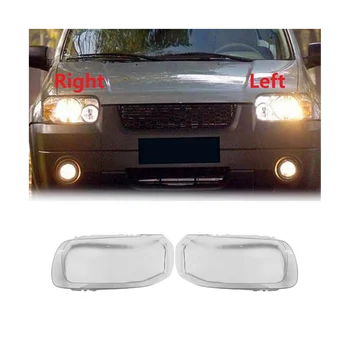 Лампа за правото на фаровете на автомобила, прозрачна капачка за обектива, капачка фарове за Ford Kuga 2005 2006 2007
