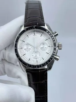 Луксозни мъжки часовник - циферблат 41 мм, три ухо, шест игли, водоустойчив