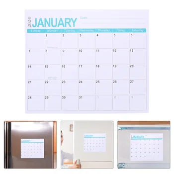 Магнитен календар за планиране на хладилника Календар за планиране на хладилника Магнитен календар за планиране