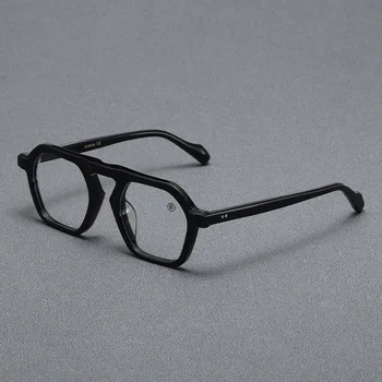 Оптични очила за мъже и жени, дизайнерски ретро TVR 508, модни квадратни рамки от ацетат фибростъкло в европейския и американския стил