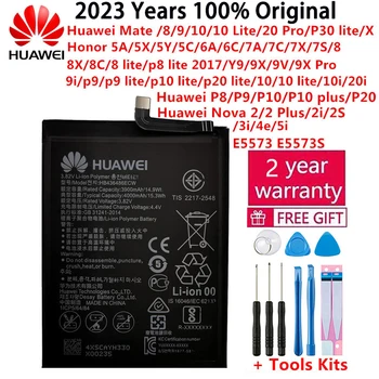 Оригинална Батерия За Huawei Капитан Nova Honor 2 3 5C 5А 6А 7 7C 7A 7X 8 8A 8C 8X P8 9 Y9 P9 10 P10 20 P20 Lite Plus Pro Батерия