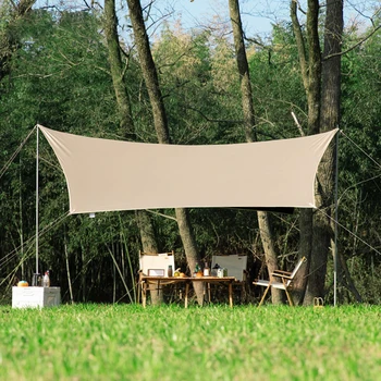 Палатка за пикник на открито, Водоустойчив Слънцезащитен крем, Удобни съоръжения за туризъм в полеви условия, което поддържа пълен набор от Multi-perso