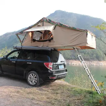 Палатка за покрива на автомобила ЛУКСОЗНА БРЕЗЕНТОВАЯ ПАЛАТКА външната палатка
