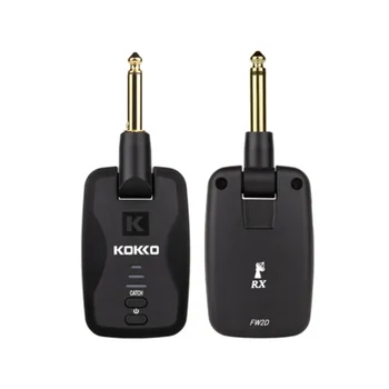 Приемопередатчики Безжичен тънкия китара Система Kokko FW2D Акумулаторна батерия Безжичен Предавател-Приемник За електрическа китара Бас Аксесоар