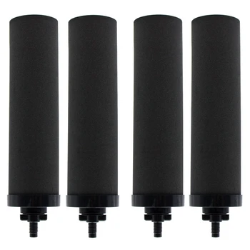 Резервни Части за Воден филтър от 4 части, Черен на Цвят За Филтри BERKEY BB9-2 За Система за Филтриране на вода с Гравитацията