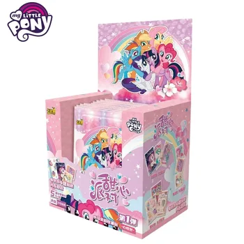 Са подбрани картичка KAYOU My Little Pony The first bullet сърдечна чанта за парти в чест на рождения ден, вълшебни етикети, колекция от стикери истински