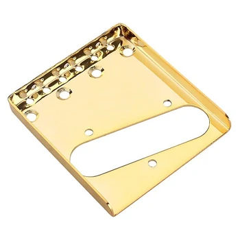 Тампон китарен мост Top Loader за да го получите електрически китари Резервни части и аксесоари (злато) 85,5 mm