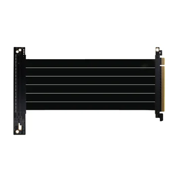 Удължител за графична карта PCI-E 16X 3.0 90 градуса, мрежов адаптер PCI-E, пълна скорост и стабилност 20 см