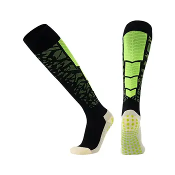 Футболни чорапи със самозалепваща точка за възрастни, дамски, мъжки, утолщающие, против износване и дишащи спортни и футболни чорапи