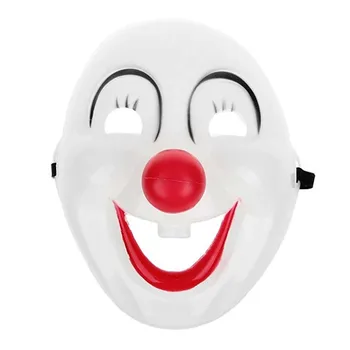 Цирк трупа Забавен костюм на Клоун Cosplay Маска Призрачен Хелоуин Жокер Възрастен Призрак Празнично Шоу Парти Декор на Маскарадните