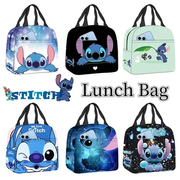 Чанта за обяд с изолация Disney Бод, Мультяшная Дамски Детска, Училищна Термална кутия за обяд Bento, Преносим чанта за къмпинг, чанта за пикник