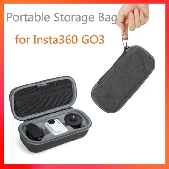 Чанта за съхранение на Insta360 GO3 Лесно преносима чанта Малка подвесная чанта GO3 Set Комбиниран калъф за носене Аксесоар за екшън камери